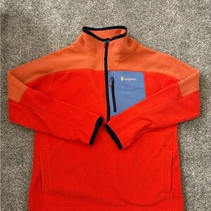 Cotopaxi Orange and Blue Fleece Jacket